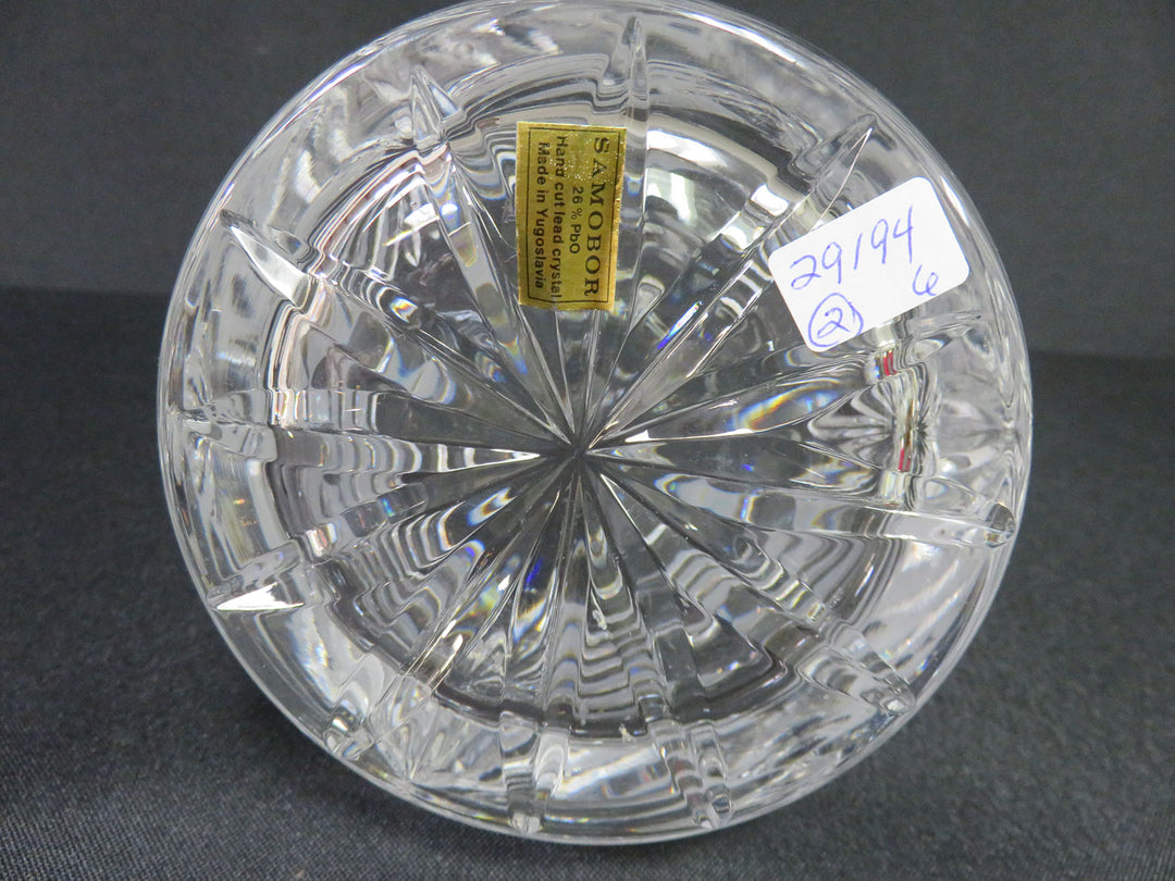 Samobor Hand Cut Crystal Decanter