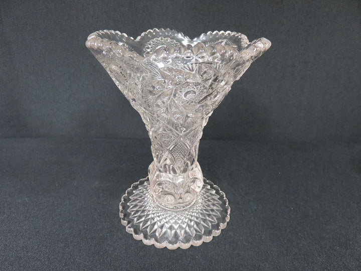 Vintage EAPG Flared Vase