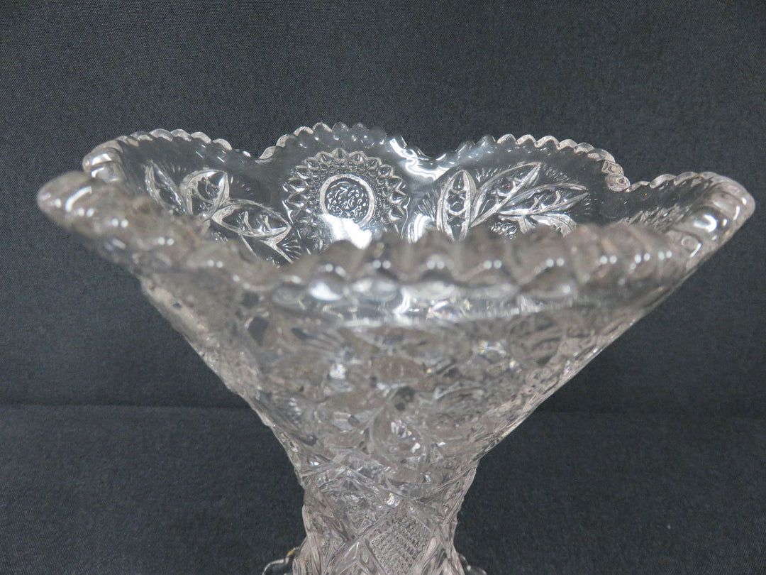 Vintage EAPG Flared Vase