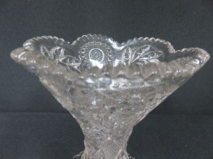 Vintage EAPG Flared Vase