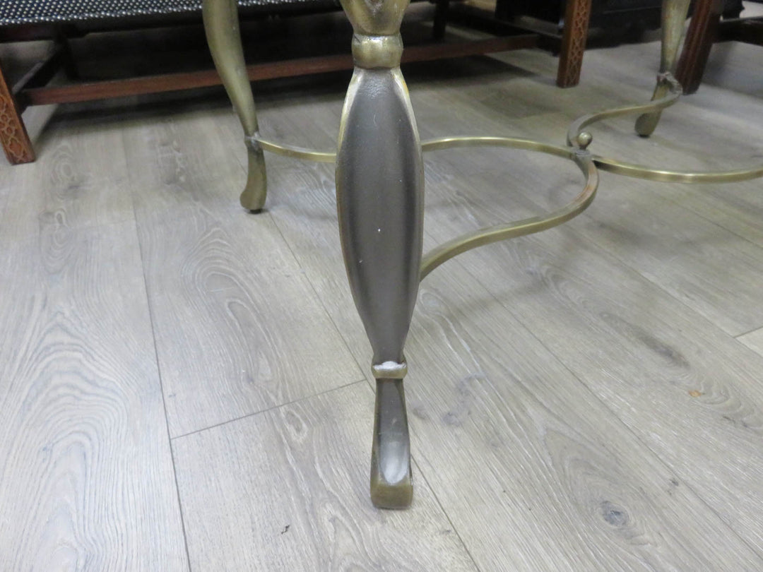 Brass & Glass Coffee Table