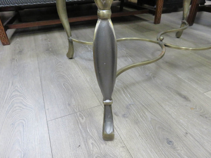 Brass & Glass Coffee Table