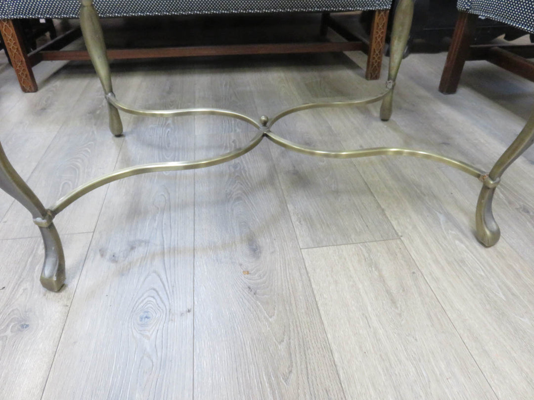 Brass & Glass Coffee Table