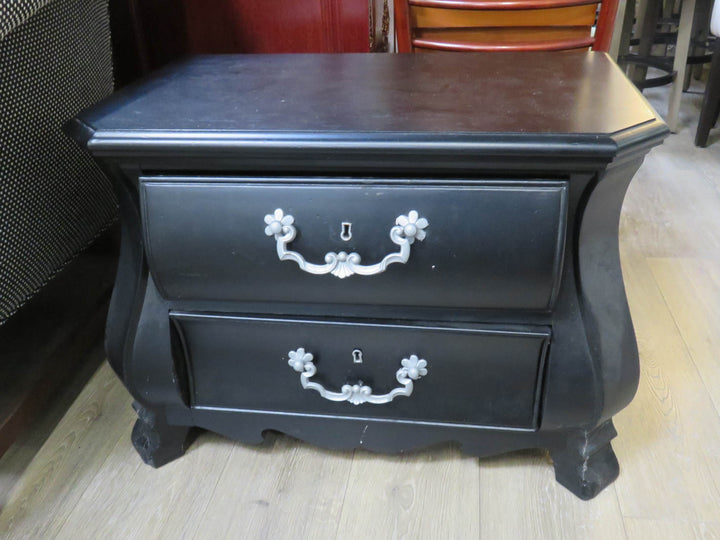 Two Drawer End Table