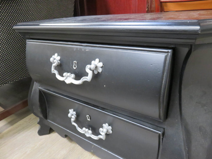 Two Drawer End Table