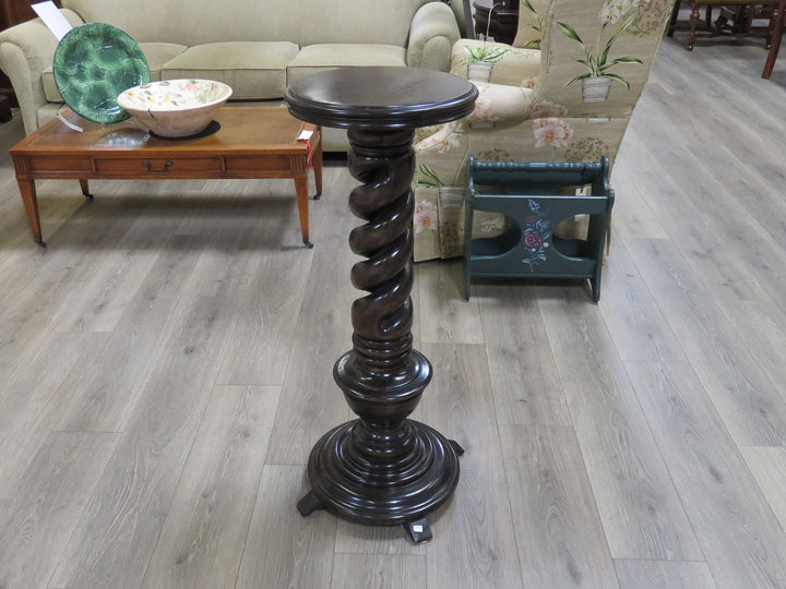 Dark Wood Plant Stand