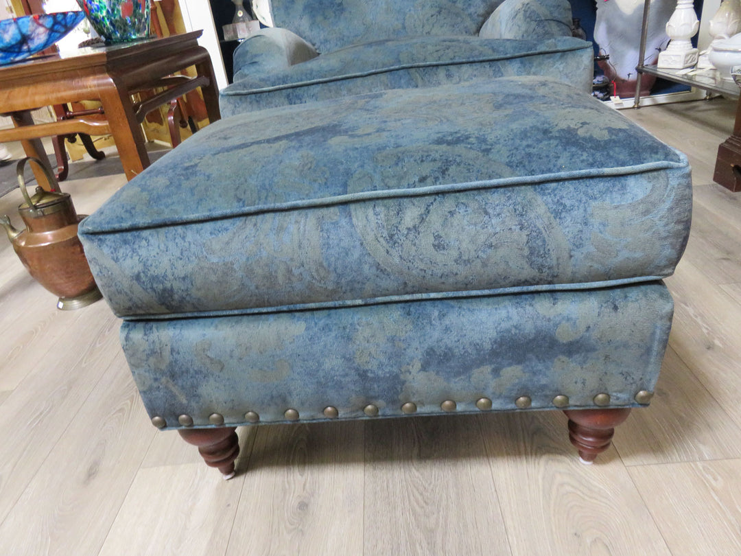 Arhaus Chair & Ottoman