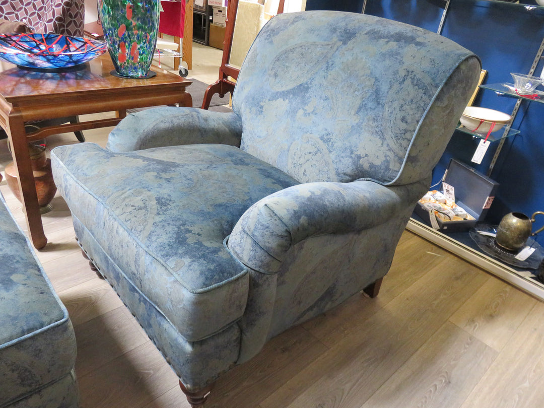 Arhaus Chair & Ottoman