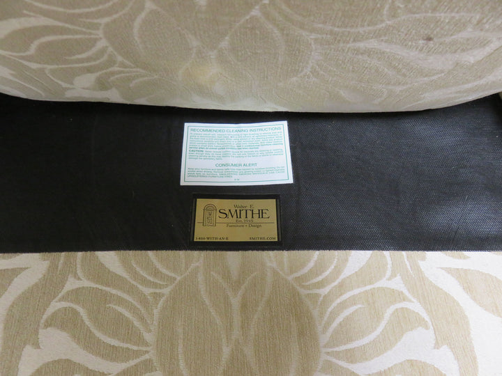 Gold Damask Arm Chair