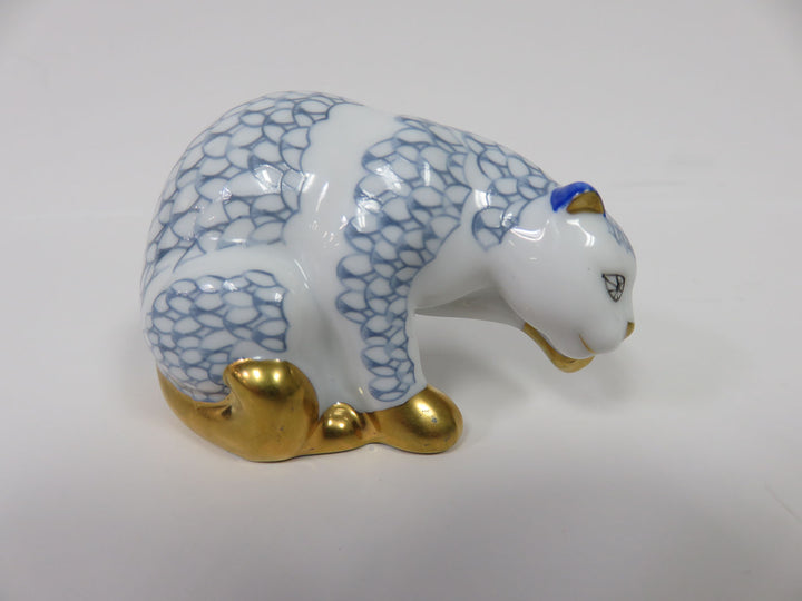 Franklin Mint Cat Figurine