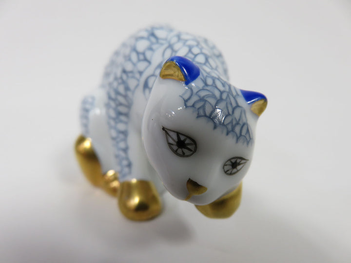 Franklin Mint Cat Figurine