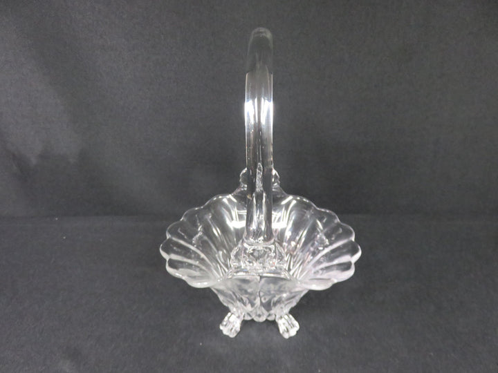 Vintage Glass Basket