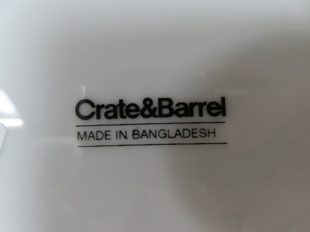 Crate & Barrel Salad/Dessert Plates