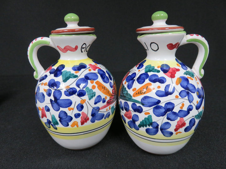 Deruta Condiment Caddy Set