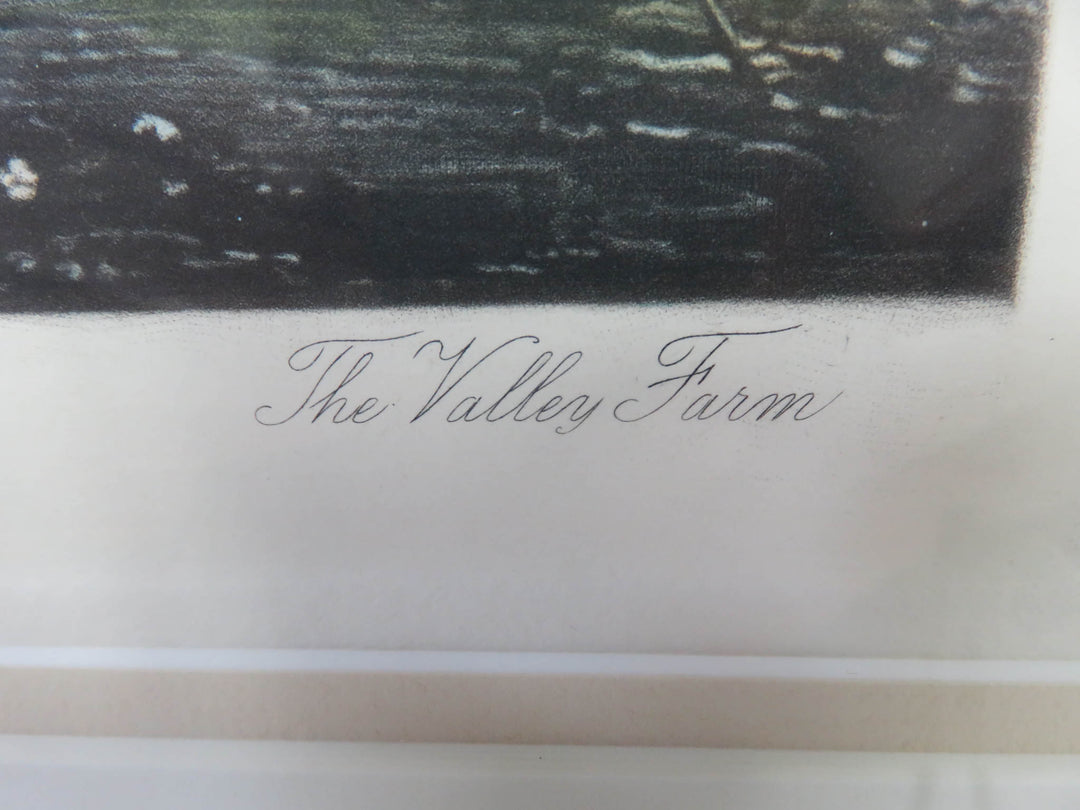 The Valley Farm Print