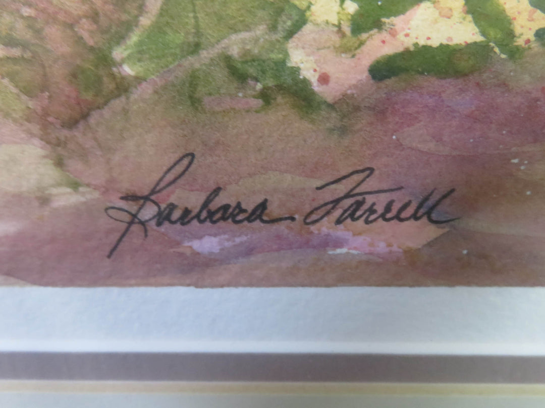 Barbara Ferrel Original Watercolor
