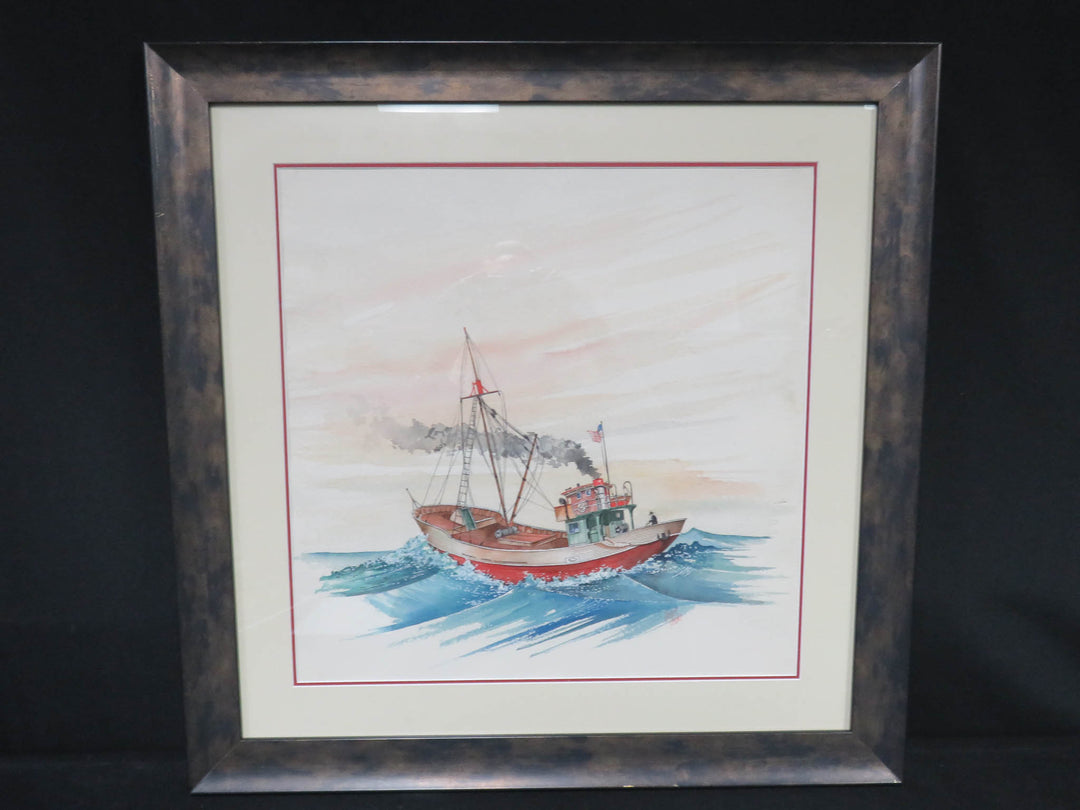 Fishing Trawler Print