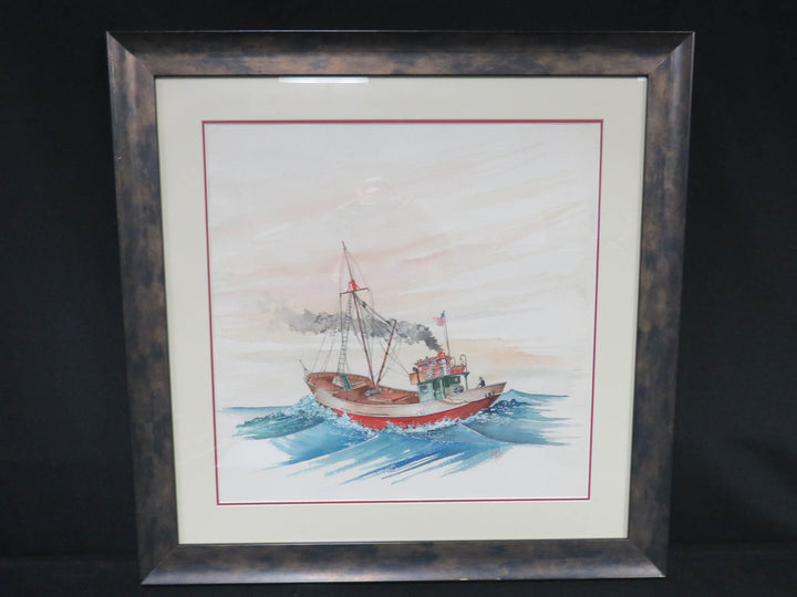 Fishing Trawler Print