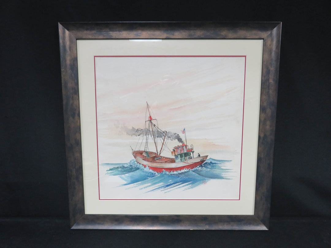 Fishing Trawler Print