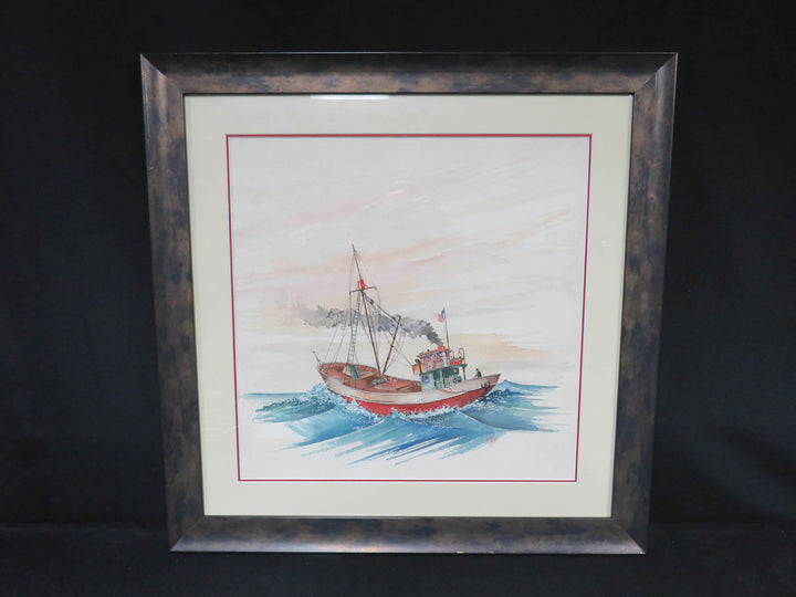 Fishing Trawler Print