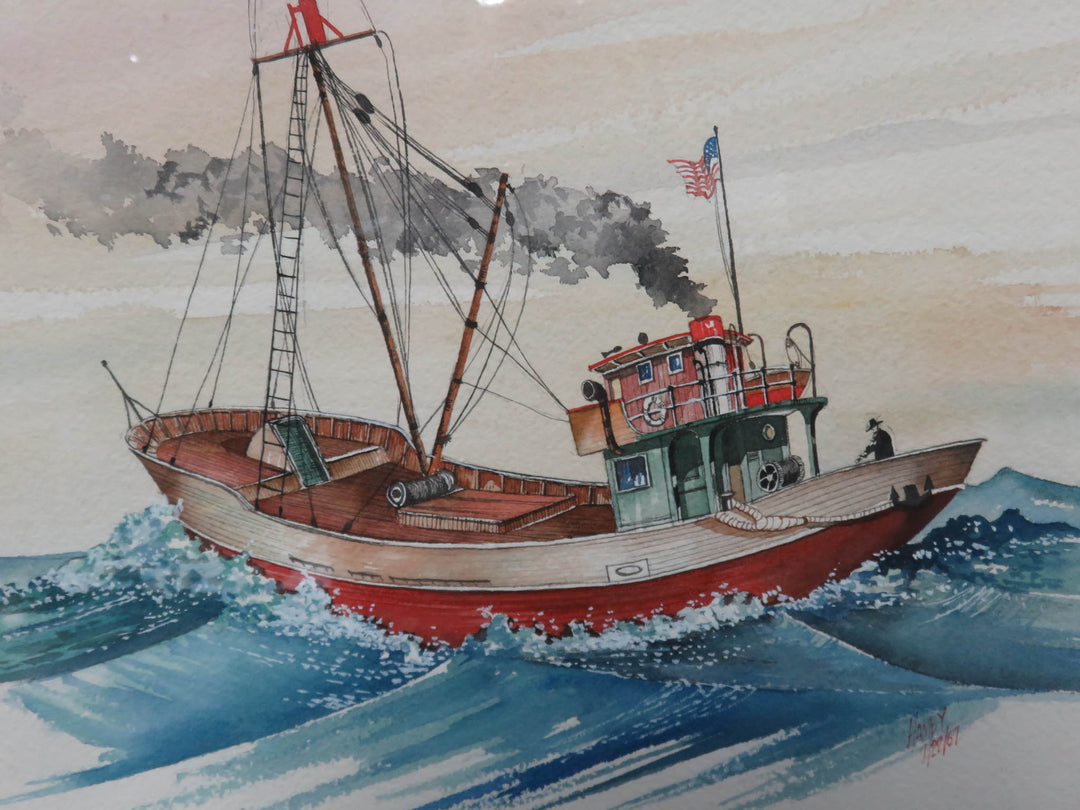 Fishing Trawler Print
