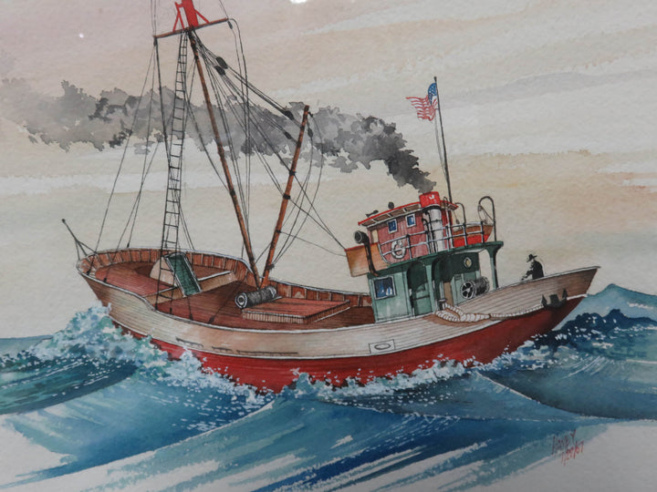 Fishing Trawler Print