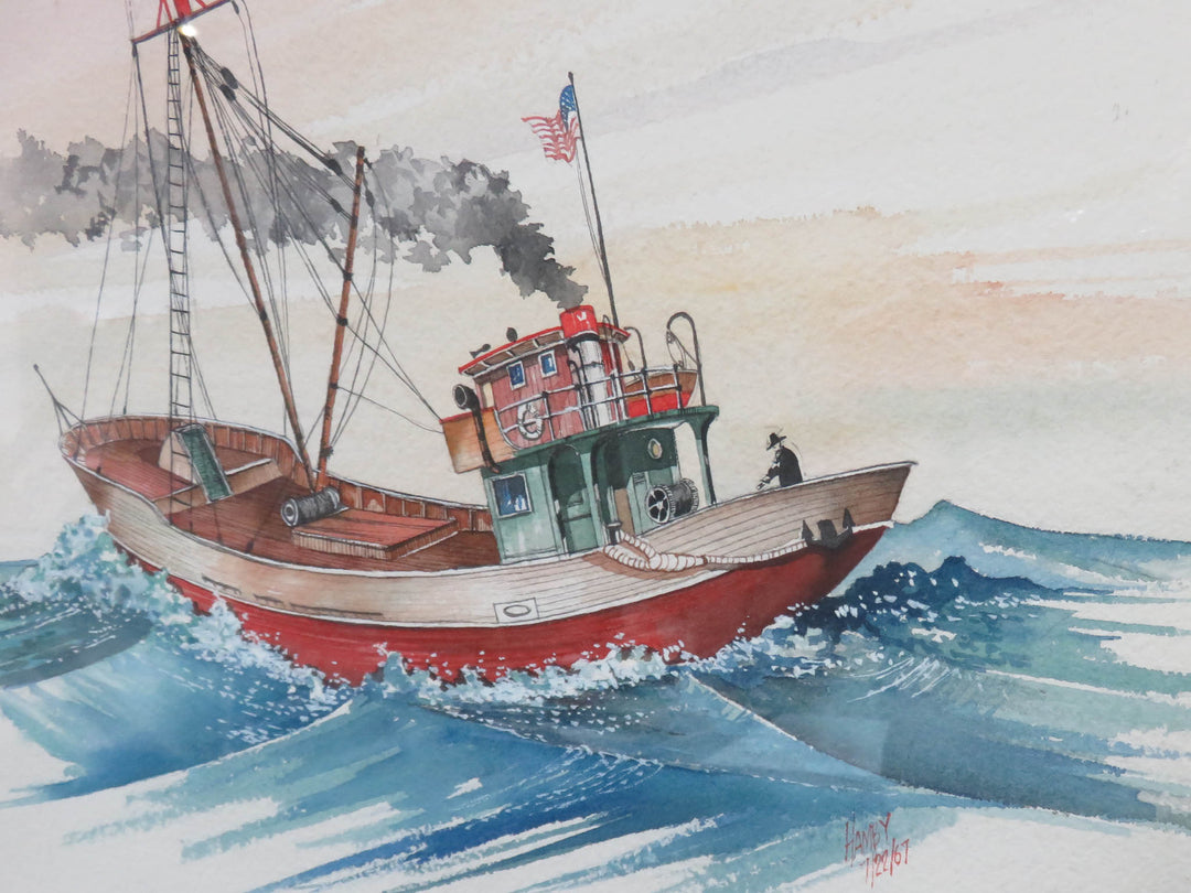 Fishing Trawler Print