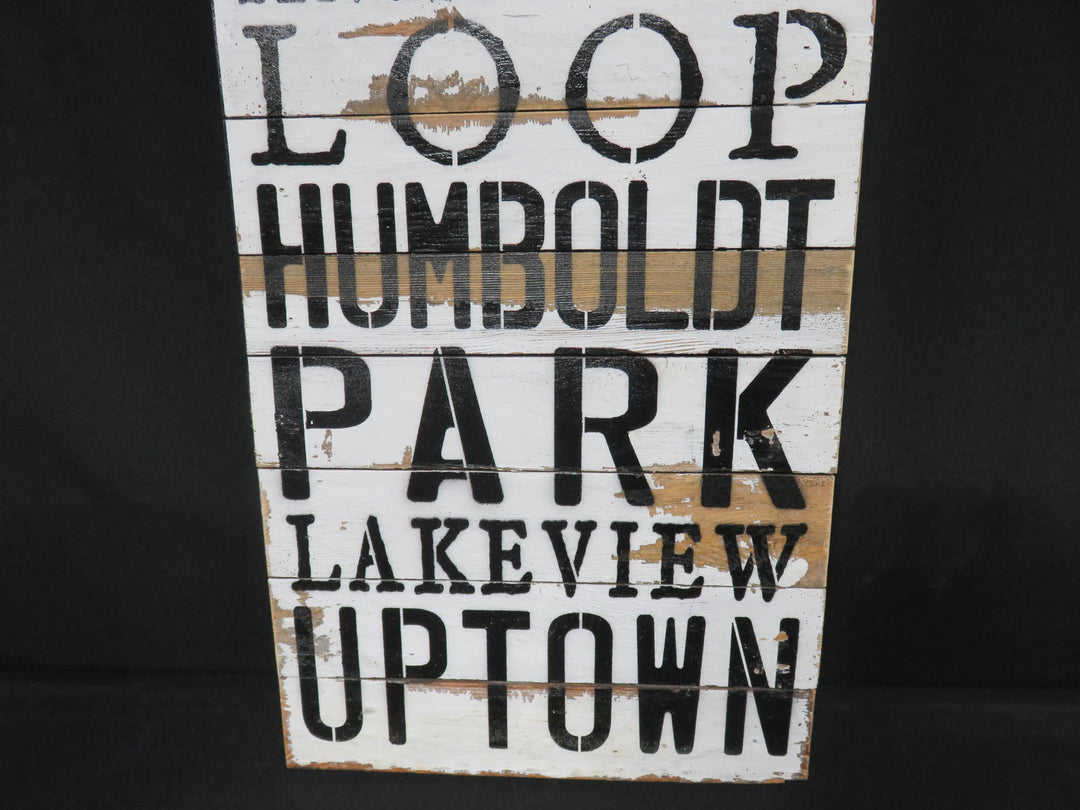 Chicago Neighborhood Wall Board