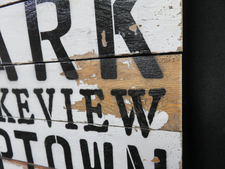 Chicago Neighborhood Wall Board