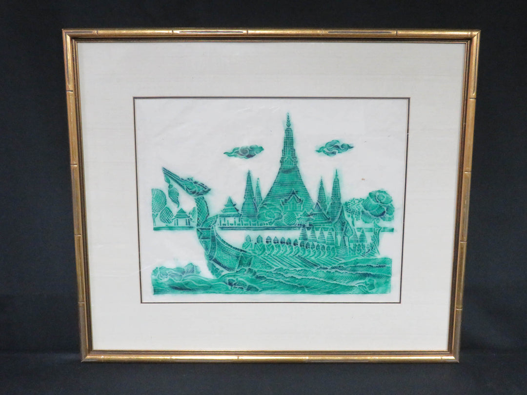 Thai Temple Rubbing