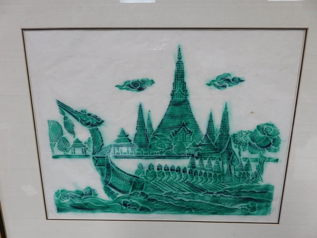 Thai Temple Rubbing