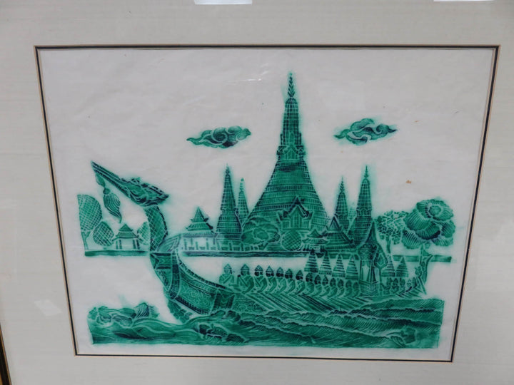 Thai Temple Rubbing