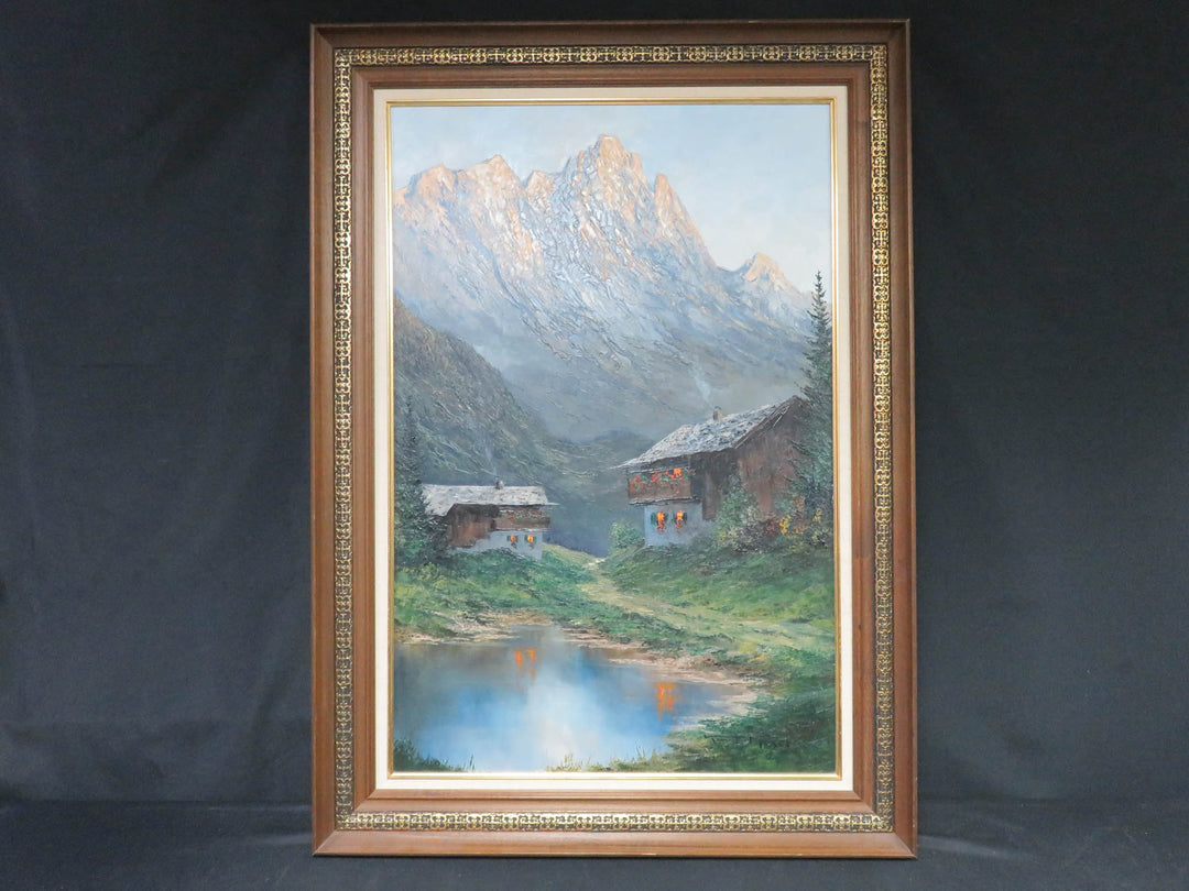 Mountain Oil Painting