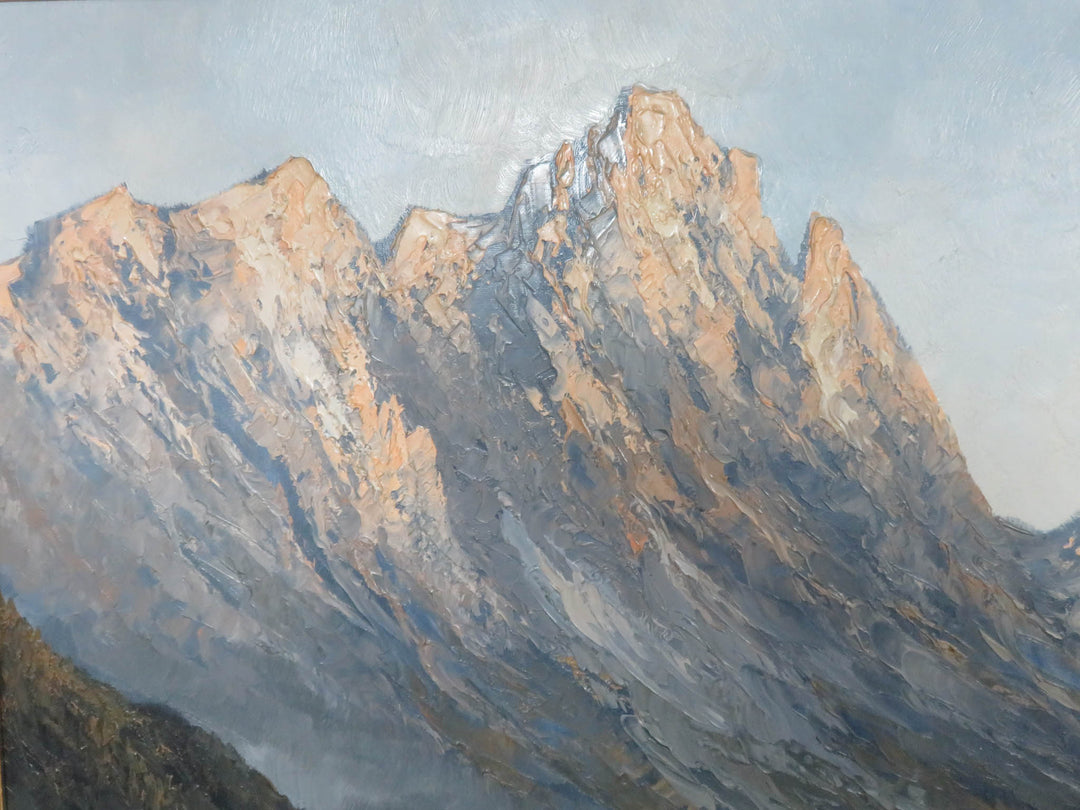 Mountain Oil Painting