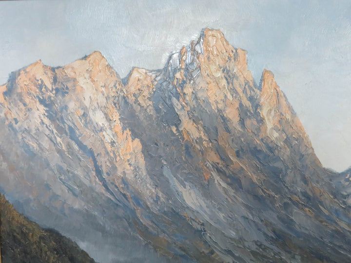 Mountain Oil Painting