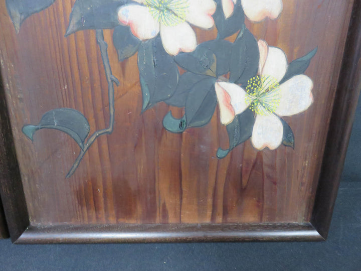 Asian Wood Panels