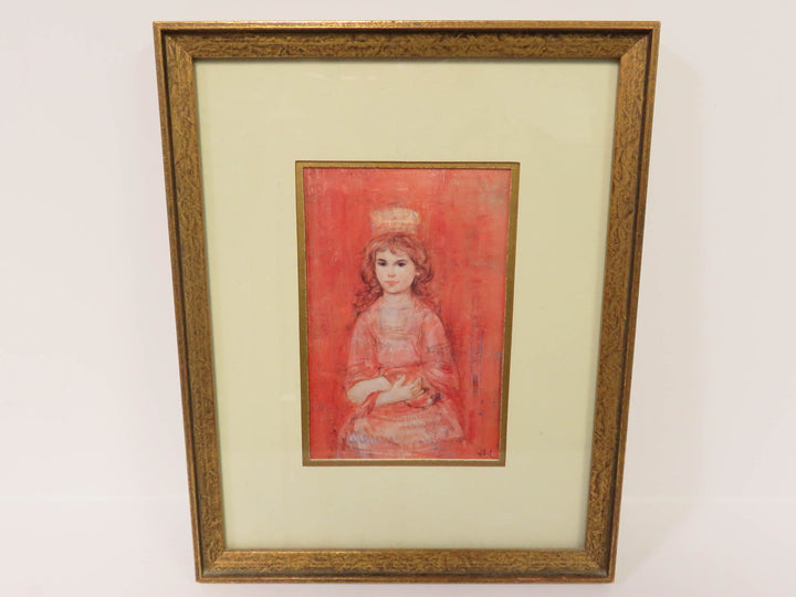 Edna Hibel Print