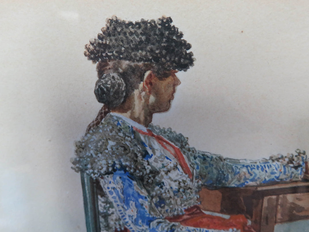 Chavez Watercolor Painting