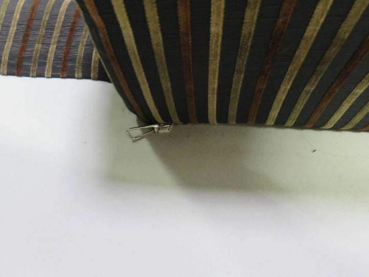 Striped Silk Chaise