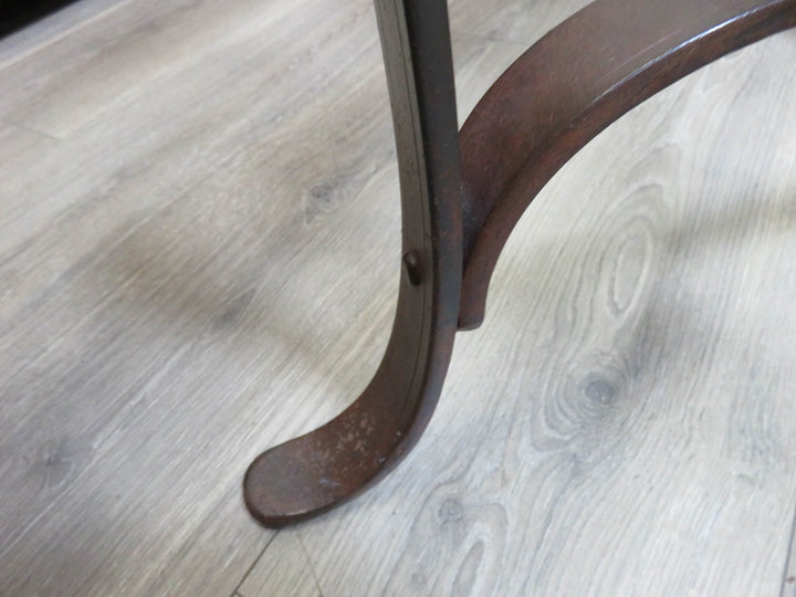 Octagonal Metal & Glass Coffee Table