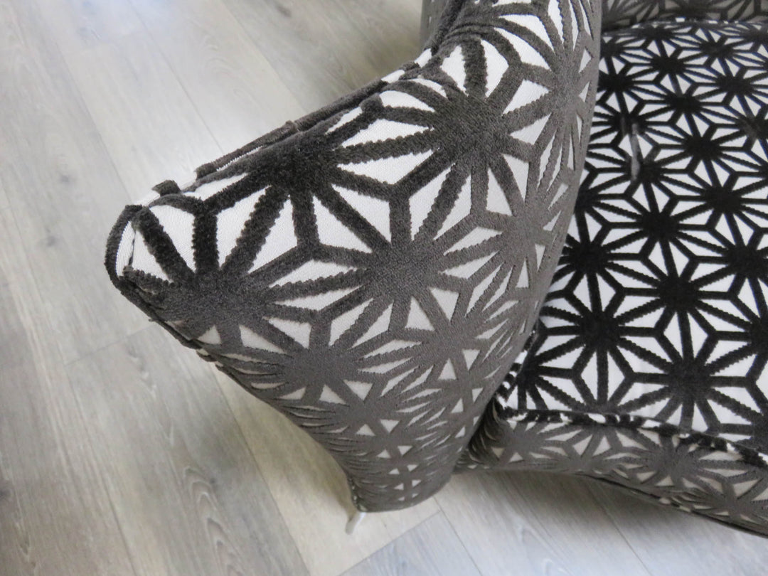 Contemporary Upholstered Arm Chair