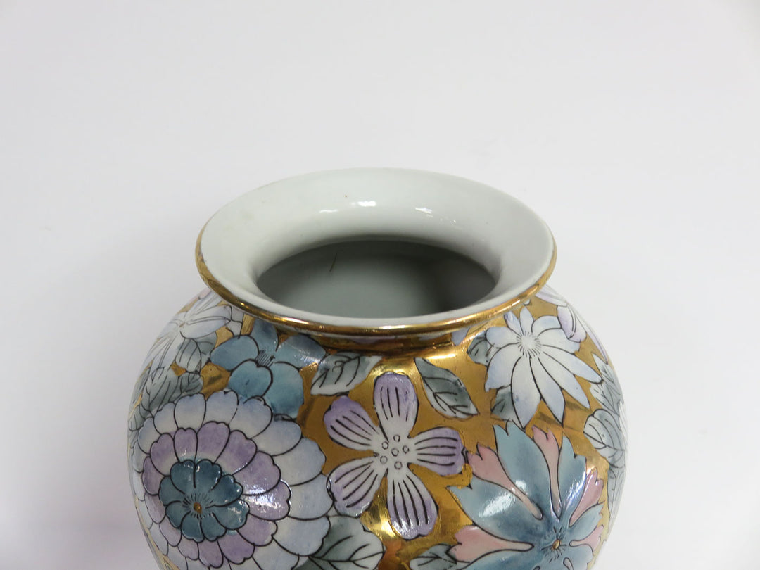 Toyo Pastel Floral Vase & Bowl