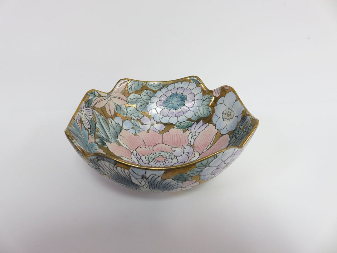 Toyo Pastel Floral Vase & Bowl