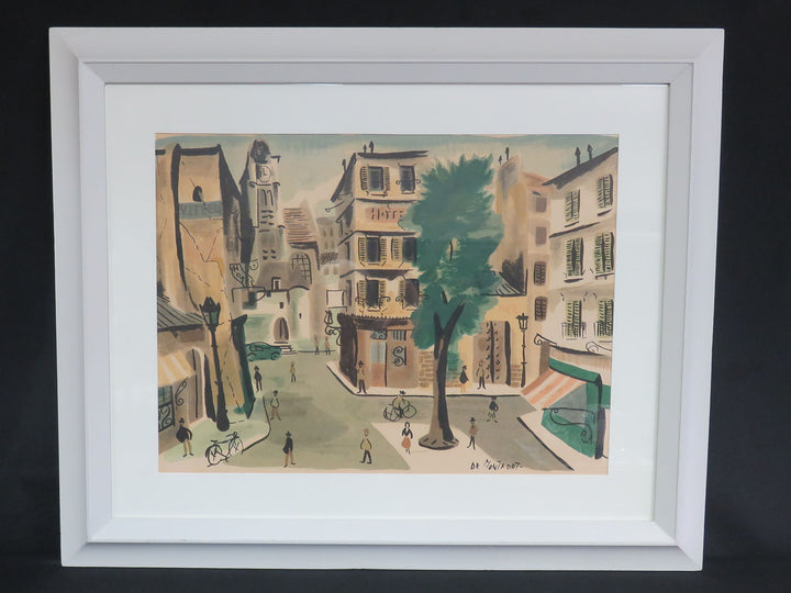 Charles De Montfort Lithograph