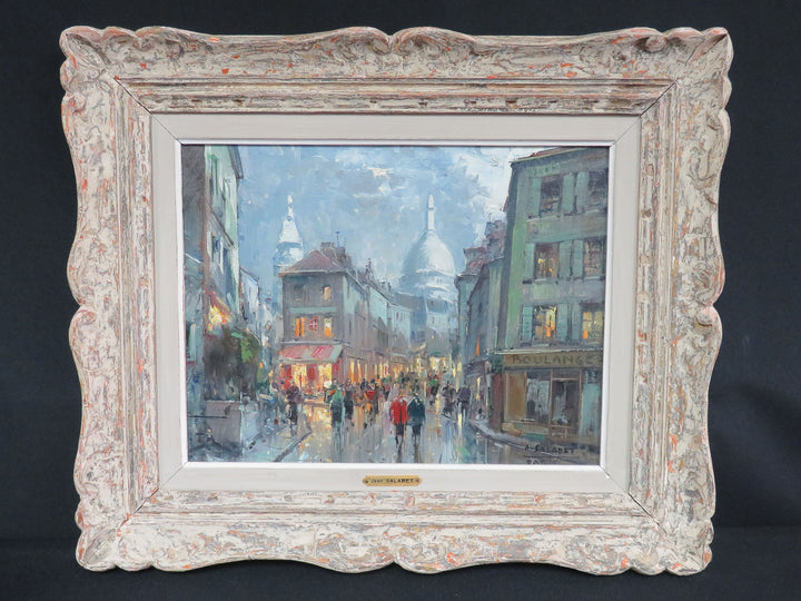 Jean Salabet Original Oil on Canvas