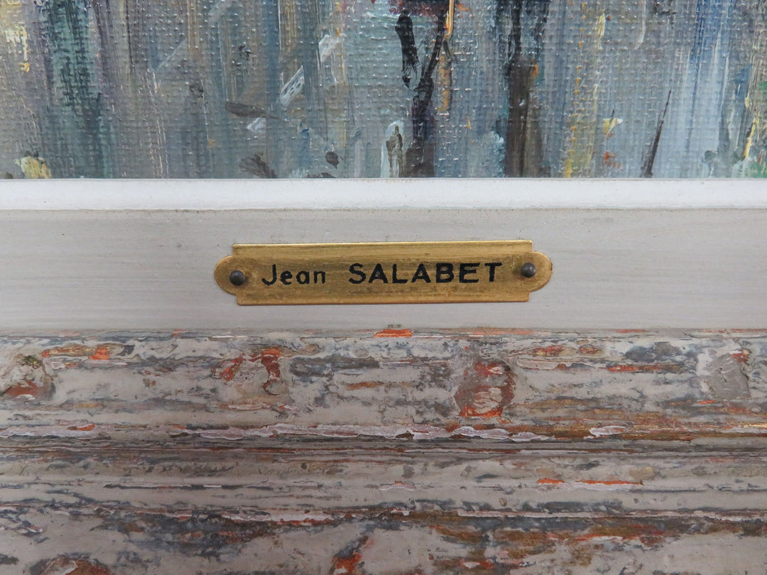 Jean Salabet Original Oil on Canvas