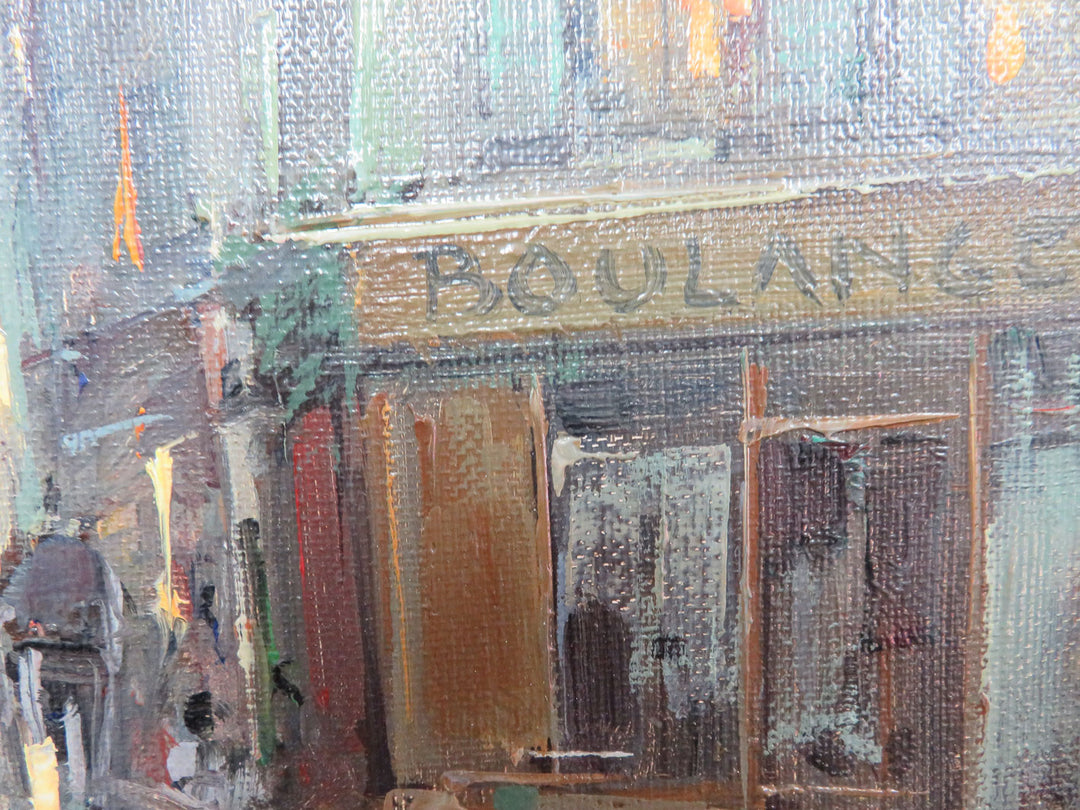 Jean Salabet Original Oil on Canvas