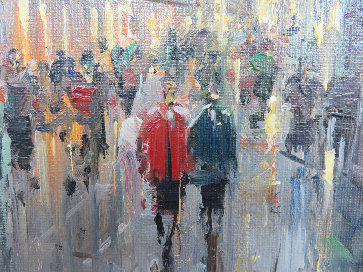 Jean Salabet Original Oil on Canvas