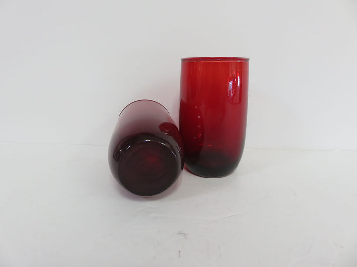 Anchor Hocking Ruby Red Glasses