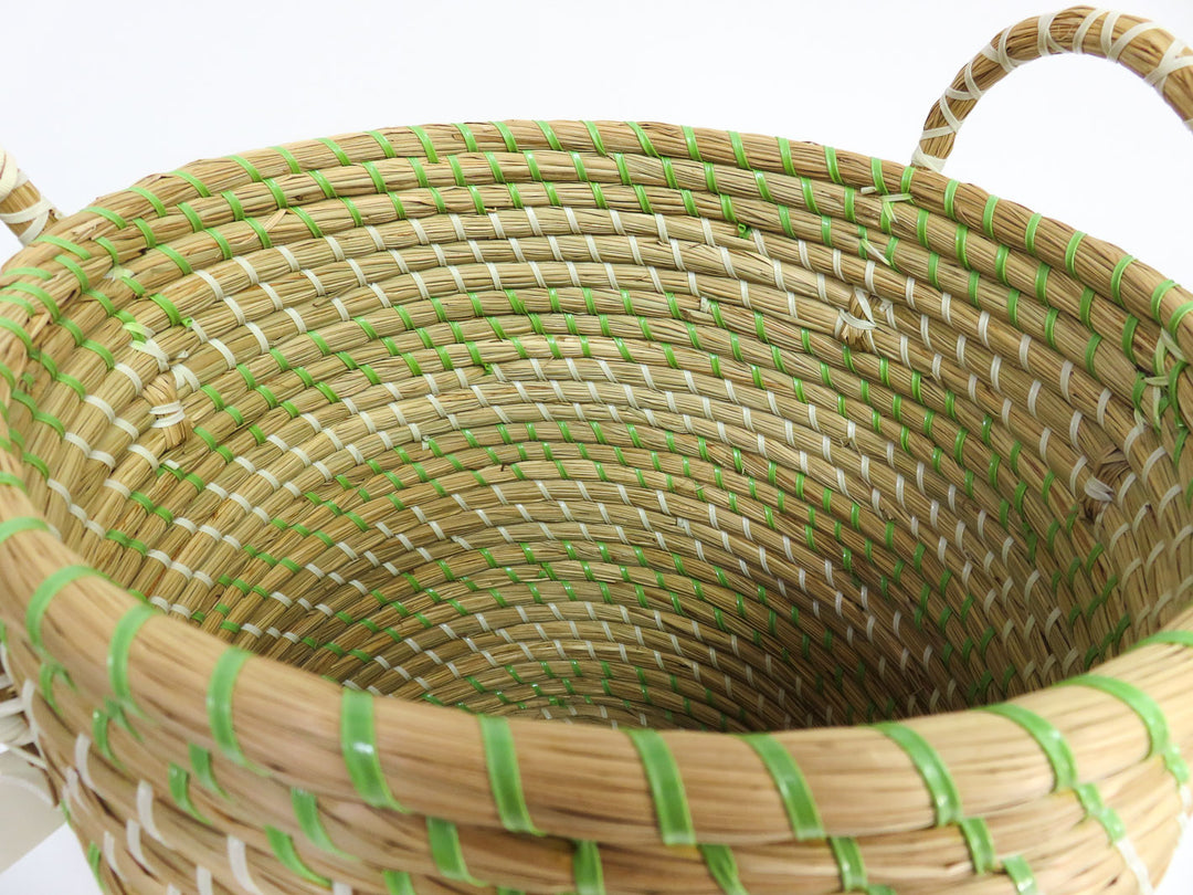 Lidded Woven Basket